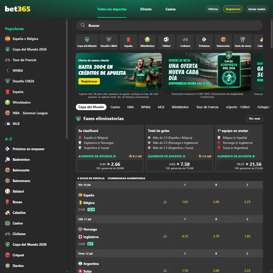 bet365 — casa de apuestas